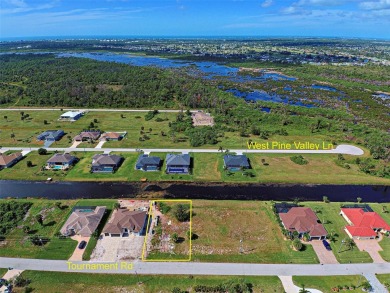 Buildable WATERFRONT Lot, 80 feet of fresh water canal frontage! on Rotonda Golf and Country Club - Long Marsh  in Florida - for sale on GolfHomes.com, golf home, golf lot