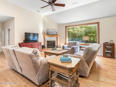 This beautifully maintained brick ranch is ready for its next on Sound Golf Links at Albemarle Plantation in North Carolina - for sale on GolfHomes.com, golf home, golf lot