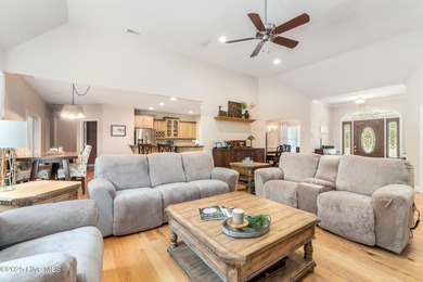 This beautifully maintained brick ranch is ready for its next on Sound Golf Links at Albemarle Plantation in North Carolina - for sale on GolfHomes.com, golf home, golf lot