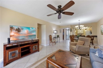 Turn Key fully furnished 2-bedroom, 2-bath condo, perfectly on Quail Run Golf Club In Naples in Florida - for sale on GolfHomes.com, golf home, golf lot