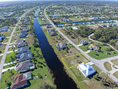 Buildable WATERFRONT Lot! 83 ft of fresh water canal frontage in on Rotonda Golf and Country Club - Long Marsh  in Florida - for sale on GolfHomes.com, golf home, golf lot