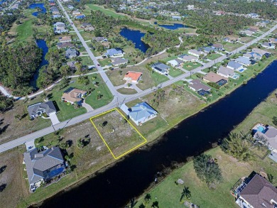 Buildable WATERFRONT Lot! 83 ft of fresh water canal frontage in on Rotonda Golf and Country Club - Long Marsh  in Florida - for sale on GolfHomes.com, golf home, golf lot