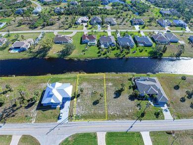 Buildable WATERFRONT Lot! 83 ft of fresh water canal frontage in on Rotonda Golf and Country Club - Long Marsh  in Florida - for sale on GolfHomes.com, golf home, golf lot