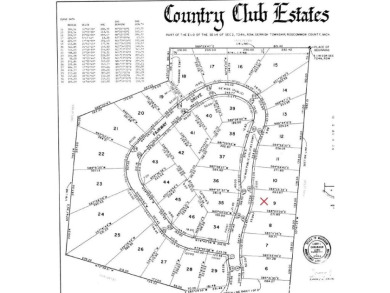 Golf Course building site fronting on Ye Olde Golf Course in on Ye Olde Country Club in Michigan - for sale on GolfHomes.com, golf home, golf lot