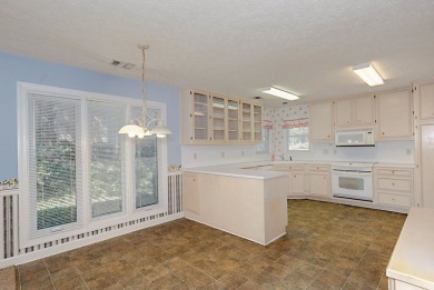 This charming 3-bedroom, 2.5-bath home sits right on the golf on Maple Ridge Golf Club in Georgia - for sale on GolfHomes.com, golf home, golf lot