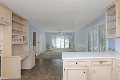 This charming 3-bedroom, 2.5-bath home sits right on the golf on Maple Ridge Golf Club in Georgia - for sale on GolfHomes.com, golf home, golf lot