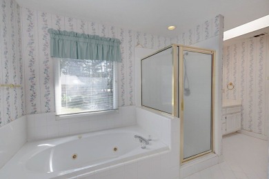 This charming 3-bedroom, 2.5-bath home sits right on the golf on Maple Ridge Golf Club in Georgia - for sale on GolfHomes.com, golf home, golf lot