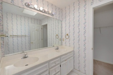 This charming 3-bedroom, 2.5-bath home sits right on the golf on Maple Ridge Golf Club in Georgia - for sale on GolfHomes.com, golf home, golf lot