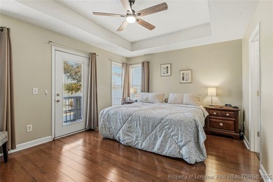 Waterfront home with stunning views located in the gated and on Carolina Trace Country Club in North Carolina - for sale on GolfHomes.com, golf home, golf lot