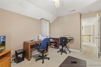 Waterfront home with stunning views located in the gated and on Carolina Trace Country Club in North Carolina - for sale on GolfHomes.com, golf home, golf lot