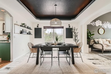 Stunning former model home with countless upgrades & design on Bella Rosa Golf Course in Colorado - for sale on GolfHomes.com, golf home, golf lot