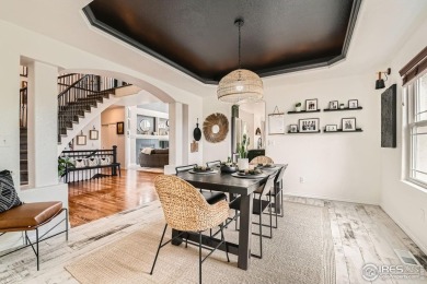 Stunning former model home with countless upgrades & design on Bella Rosa Golf Course in Colorado - for sale on GolfHomes.com, golf home, golf lot