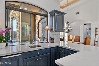 A must-see 4,126 square foot custom home featuring 4 bedrooms on Troon Country Club in Arizona - for sale on GolfHomes.com, golf home, golf lot