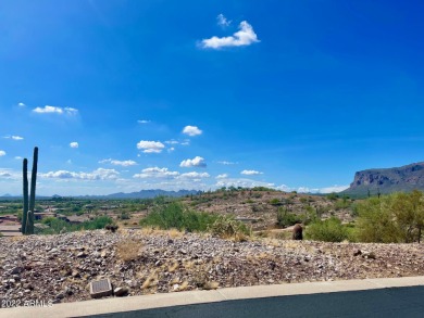 Located in beautiful Gold Canyon, the hillside lot is nestled in on Gold Canyon Golf Resort - Dinosaur Mountain in Arizona - for sale on GolfHomes.com, golf home, golf lot