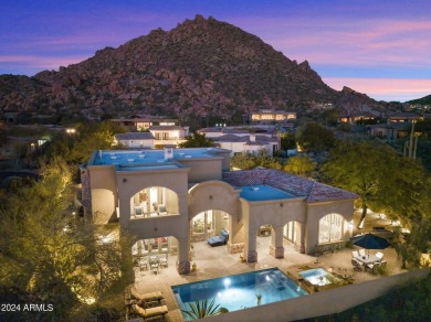 A must-see 4,126 square foot custom home featuring 4 bedrooms on Troon Country Club in Arizona - for sale on GolfHomes.com, golf home, golf lot