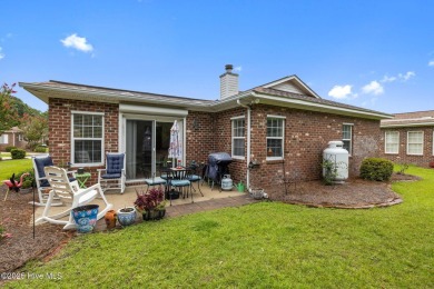 Rare opportunity to own one of the popular brick patio homes on on Brandywine Bay Golf Club in North Carolina - for sale on GolfHomes.com, golf home, golf lot