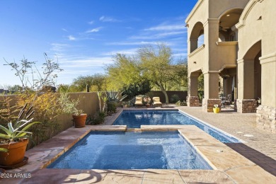 A must-see 4,126 square foot custom home featuring 4 bedrooms on Troon Country Club in Arizona - for sale on GolfHomes.com, golf home, golf lot