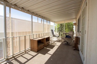 Come see this well maintained Manufactured home in 55+ on Sun City Riverview Golf Course in Arizona - for sale on GolfHomes.com, golf home, golf lot