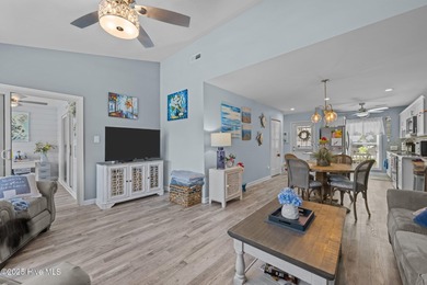 Enjoy effortless waterfront living in this beautifully updated on Harbour Point Golf Club in North Carolina - for sale on GolfHomes.com, golf home, golf lot