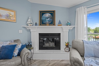 Enjoy effortless waterfront living in this beautifully updated on Harbour Point Golf Club in North Carolina - for sale on GolfHomes.com, golf home, golf lot