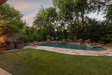 Summer awaits! Mature landscape provides a shady canopy around on Lakewood Country Club in Texas - for sale on GolfHomes.com, golf home, golf lot