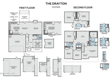 DRAYTON CC2325 ''C'' - 4BR/2.5BA Energy Plus home with 2325SF! on Legacy Golf Links in North Carolina - for sale on GolfHomes.com, golf home, golf lot