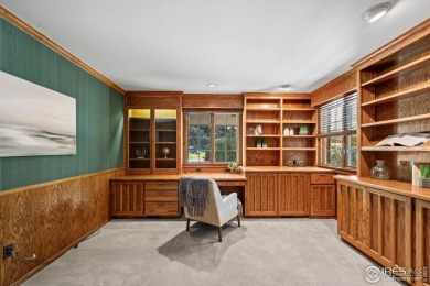 Welcome to 4697 Tanglewood Trail, a unique offering of mostly on Boulder Golf and Country Club in Colorado - for sale on GolfHomes.com, golf home, golf lot