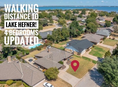 Completely updated expansive one-level home in the desirable on Lake Hefner Golf Club in Oklahoma - for sale on GolfHomes.com, golf home, golf lot