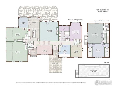 Welcome to 4697 Tanglewood Trail, a unique offering of mostly on Boulder Golf and Country Club in Colorado - for sale on GolfHomes.com, golf home, golf lot