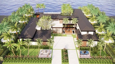 Modern Masterpiece in Prestigious Frenchman's Creek. A rare on Frenchmans Creek Country Club in Florida - for sale on GolfHomes.com, golf home, golf lot