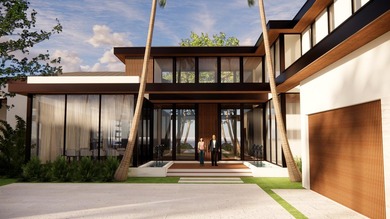 Modern Masterpiece in Prestigious Frenchman's Creek. A rare on Frenchmans Creek Country Club in Florida - for sale on GolfHomes.com, golf home, golf lot