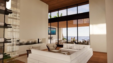 Modern Masterpiece in Prestigious Frenchman's Creek. A rare on Frenchmans Creek Country Club in Florida - for sale on GolfHomes.com, golf home, golf lot