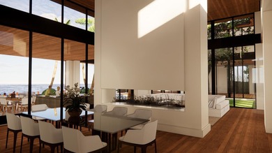 Modern Masterpiece in Prestigious Frenchman's Creek. A rare on Frenchmans Creek Country Club in Florida - for sale on GolfHomes.com, golf home, golf lot