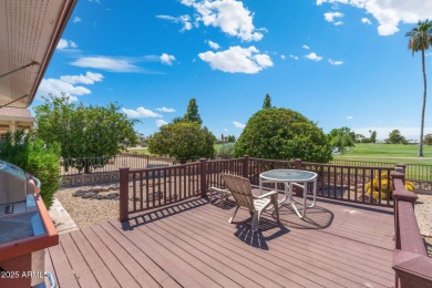 This single-family home sits on one of the best golf course lots on Sun City-Willow Creek / Willow Brook  in Arizona - for sale on GolfHomes.com, golf home, golf lot