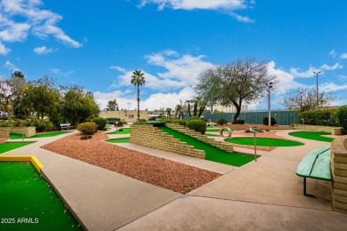 Serene Golf Course Views!  Discover the perfect blend of comfort on Sun City South Golf Course in Arizona - for sale on GolfHomes.com, golf home, golf lot