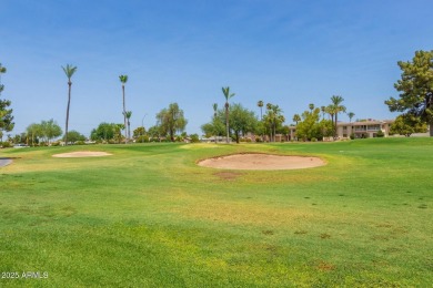 Serene Golf Course Views!  Discover the perfect blend of comfort on Sun City South Golf Course in Arizona - for sale on GolfHomes.com, golf home, golf lot