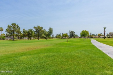 Serene Golf Course Views!  Discover the perfect blend of comfort on Sun City South Golf Course in Arizona - for sale on GolfHomes.com, golf home, golf lot