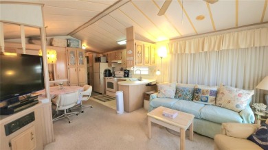 WELL KEPT CHARIOT MOBILE HOME IN ACTIVE 55+ COMMUNITY! One on River Run Golf Links in Florida - for sale on GolfHomes.com, golf home, golf lot