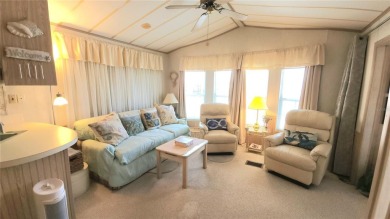 WELL KEPT CHARIOT MOBILE HOME IN ACTIVE 55+ COMMUNITY! One on River Run Golf Links in Florida - for sale on GolfHomes.com, golf home, golf lot