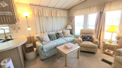 WELL KEPT CHARIOT MOBILE HOME IN ACTIVE 55+ COMMUNITY! One on River Run Golf Links in Florida - for sale on GolfHomes.com, golf home, golf lot