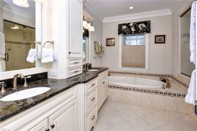 This perfectly designed home sits majestically on the hill in on Fords Colony Country Club in Virginia - for sale on GolfHomes.com, golf home, golf lot