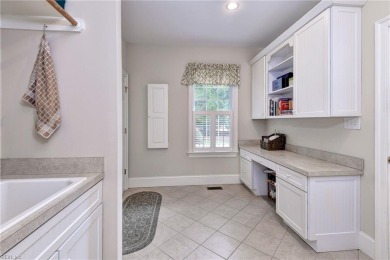 This perfectly designed home sits majestically on the hill in on Fords Colony Country Club in Virginia - for sale on GolfHomes.com, golf home, golf lot