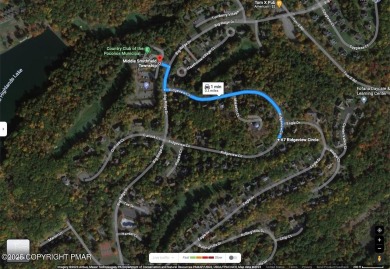 Enjoy the amenities while checking in on your build! This lot is on Country Club of the Poconos Golf Course in Pennsylvania - for sale on GolfHomes.com, golf home, golf lot
