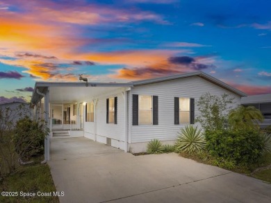 New roof coming; AC is 2018; double driveway. This home is one on Barefoot Bay Golf Course in Florida - for sale on GolfHomes.com, golf home, golf lot