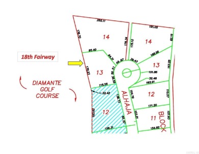One of the last best lots in Diamante subdivision.  On the 18th on Diamante Golf and Country Club in Arkansas - for sale on GolfHomes.com, golf home, golf lot