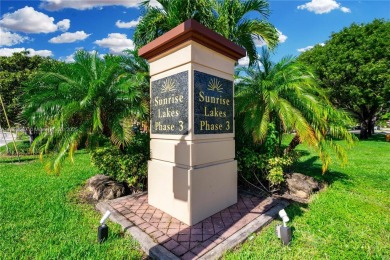 This beautifully renovated 2-bedroom, 2-bathroom condo in the on Sunrise Lakes Phase III in Florida - for sale on GolfHomes.com, golf home, golf lot