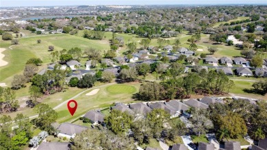 Fantastic views overlooking the golf course in guard gated 55+ on Kings Ridge Golf Club in Florida - for sale on GolfHomes.com, golf home, golf lot