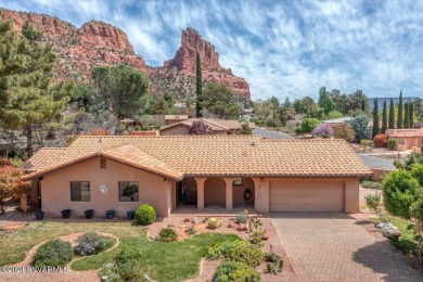 Wonderful home located in a gorgeous Red Rock Box Canyon. Light on Oakcreek Country Club in Arizona - for sale on GolfHomes.com, golf home, golf lot