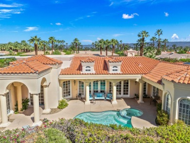Custom built colonial style Mediterranean home with an Island on Indian Wells Golf Resort and Country Club in California - for sale on GolfHomes.com, golf home, golf lot