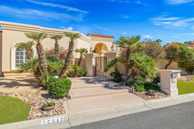 Custom built colonial style Mediterranean home with an Island on Indian Wells Golf Resort and Country Club in California - for sale on GolfHomes.com, golf home, golf lot